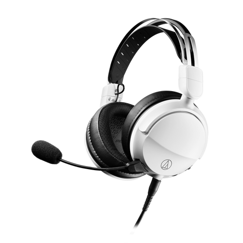 Audio-Technica High-Fidelity Closed-Back Gaming Headset - White (ATH-GL3)