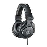 Audio-Technica ATH-M30X Professional Studio Monitor Headphones, Black (ATH-M30X)