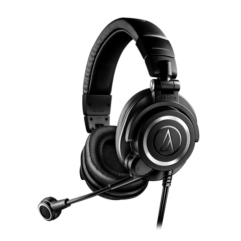 Audio-Technica Streaming Headset ATH-M50xSTS, Black (ATH-M50XSTS)