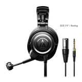 Audio-Technica Streaming Headset ATH-M50xSTS, Black (ATH-M50XSTS)