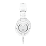 Audio-Technica ATH-M50X Professional Monitor Headphones, White (ATH-M50XWH)