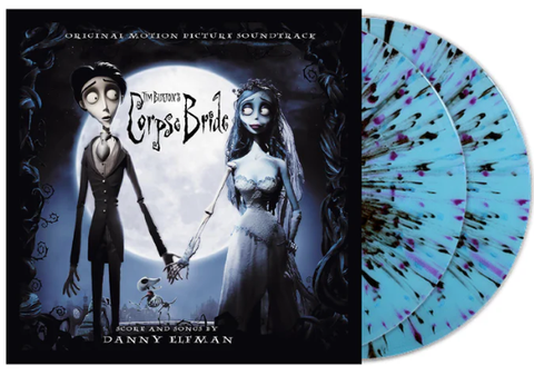 ELFMAN,DANNY - CORPSE BRIDE OST (BLUE MOON W/ PURPLE & BLACK GHOST SPLATTER VINYL LP)
