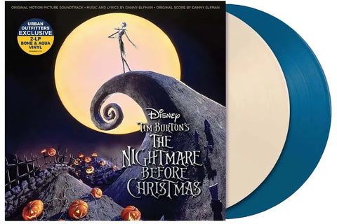 The Nightmare Before Christmas (Original Soundtrack) (Limited Edition Bone & Aqua Colored Vinyl LP)