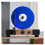 Floating Record vertical Bluetooth turntable with built-In Stereo Speakers