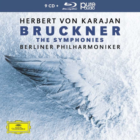 VON KARAJAN,HERBERT; BERLINER PHILHARMONIKER - BRUCKNER: 9 SYMPHONIEN (9 CD/BLU-RAY)