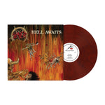 SLAYER - HELL AWAITS (RED MARBLED VINYL) (Vinyl LP)