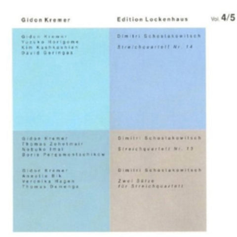 KREMER,GIDON - EDITION LOCKENHAUS 4 & 5 (Vinyl LP)