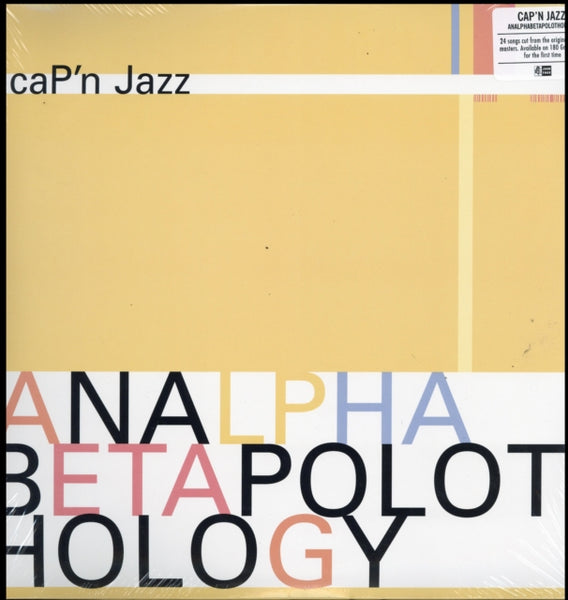 caP'n Jazz/Analphabetapolothology/廃盤CD CAP'N JAZZ - ANALPHABETAPOLOTHOLOGY (180G/2 LP) (Vinyl LP