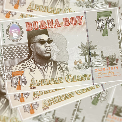 BURNA BOY - AFRICAN GIANT (2LP VINYL) (Vinyl LP)