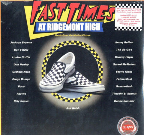 VARIOUS ARTISTS - FAST TIMES AT RIDGEMONT HIGH OST (2LP) (SYEOR) (Vinyl LP)