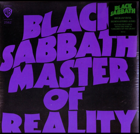 BLACK SABBATH - MASTER OF REALITY (180G) (Vinyl LP)