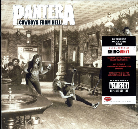 PANTERA - COWBOYS FROM HELL (Vinyl LP)