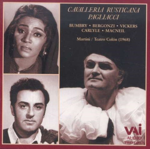 MASCAGNI/LEON CAVALL - CAVALLERIA RUSTICANAPAGLIACCI 2CD (CD)