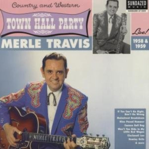 TRAVIS,MERLE - LIVE AT TOWN HALL PARTY 1958 & 1959(Vinyl LP)