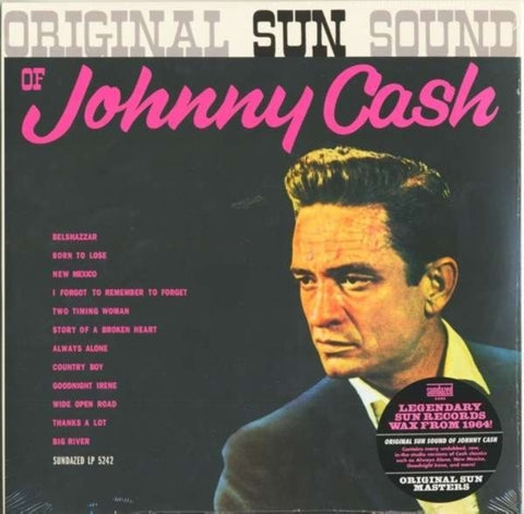 CASH,JOHNNY - ORIGINAL SUN SOUND(Vinyl LP)