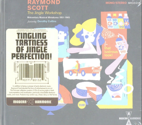 SCOTT,RAYMOND - JINGLE WORKSHOP: MIDCENTURY MUSICAL MINIATURES 1951-1965 (2CD) (R