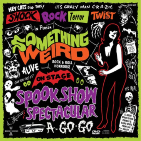 SOMETHING WEIRD - SPOOK SHOW SPECTACULAR A-GO-GO (CD/DVD)
