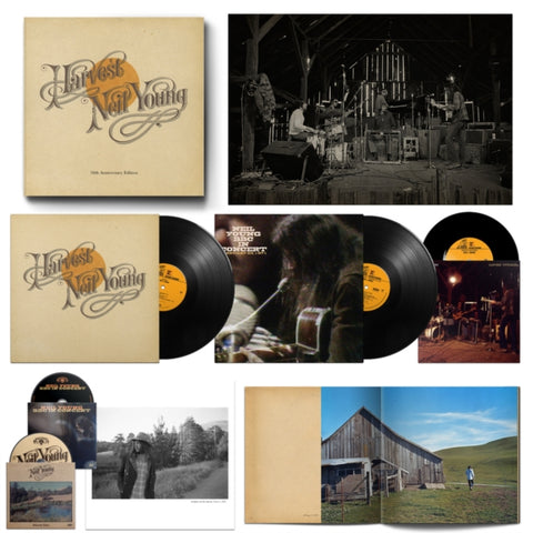 NEIL YOUNG - HARVEST (50TH ANNIVERSARY EDITION/5LP BOX SET) (Vinyl LP)