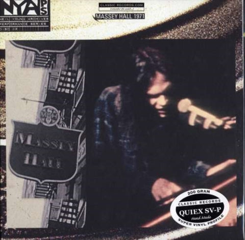 YOUNG,NEIL - LIVE AT MASSEY HALL (Vinyl LP)