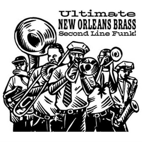 VARIOUS ARTISTS - ULTIMATE NEW ORLEANS BRASS BAND SECOND LINE FUNK (Vinyl LP)