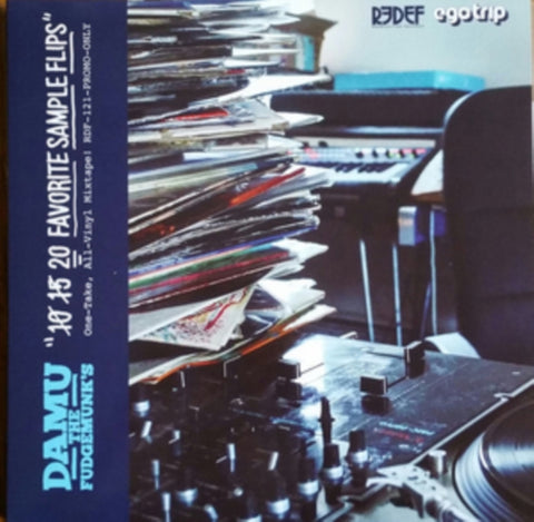 DAMU THE FUDGEMUNK - DAMU THE FUDGEMUNK'S 20 FAVORITE SAMPLE FLIPS (Vinyl LP)