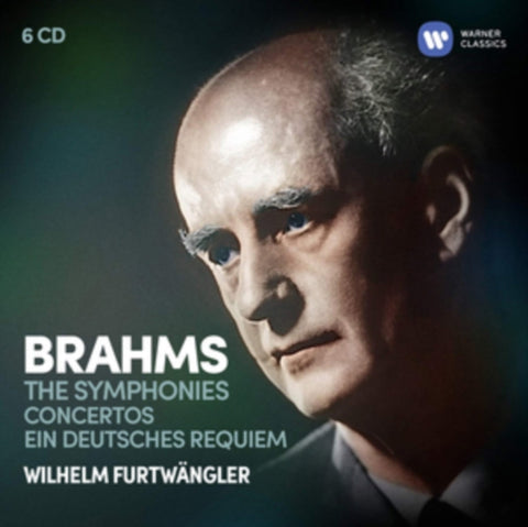 FURTWÄNGLER,WILHELM - BRAHMS: THE SYMPHONIES, EIN DEUTSCHES REQUIEM, CONCERTOS (6CD)