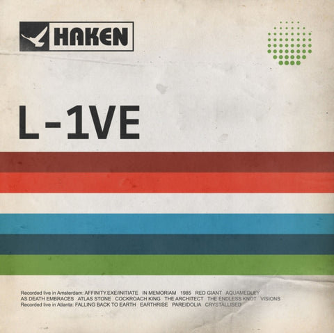 HAKEN - L-1VE (2 CD/ 2 DVD)