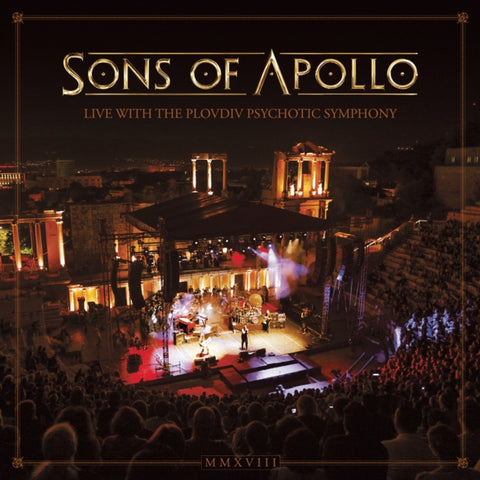 SONS OF APOLLO - LIVE WITH THE PLOVDIV PSYCHOTIC SYMPHONY (3 CD/DVD/BLU-RAY)