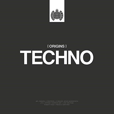 VARIOUS ARTISTS - MINISTRY OF SOUND - ORIGINS OF TECHNO (Vinyl LP)
