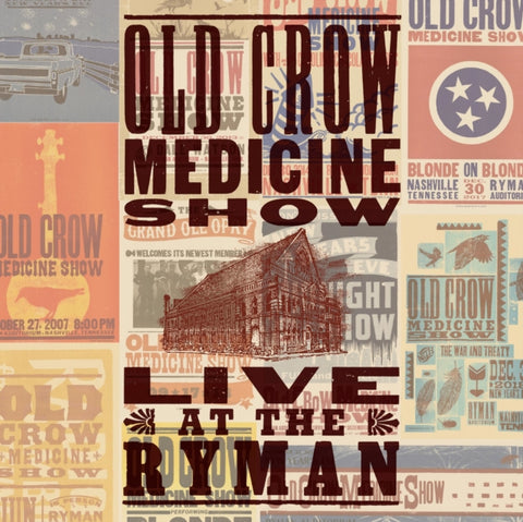 OLD CROW MEDICINE SHOW - LIVE AT THE RYMAN (Vinyl LP)