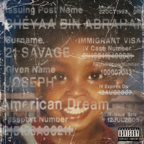 21 SAVAGE - AMERICAN DREAM (X) (2LP) (Vinyl LP)