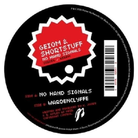 GEIOM & SHORTSTUFF - NO HAND SIGNALS (Vinyl)