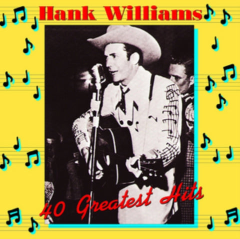 WILLIAMS,HANK - 40 GREATEST HITS (180G)(Vinyl LP)