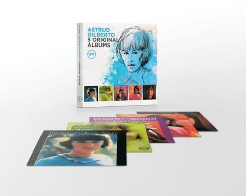 GILBERTO,ASTRUD - 5 ORIGINAL ALBUMS (5 CD)