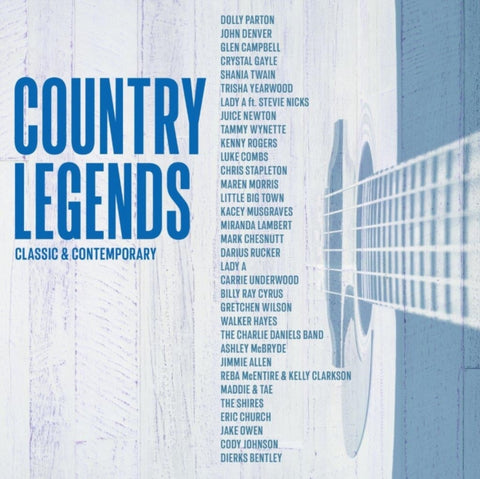 VARIOUS ARTISTS - COUNTRY LEGENDS: CLASSIC AND CONTEMPORARY (2LP)(Vinyl LP)
