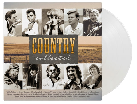 VARIOUS ARTISTS - COUNTRY COLLECTED (2LP/180G/CRYSTAL CLEAR VINYL) (Vinyl LP)