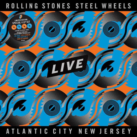 ROLLING STONES - STEEL WHEELS LIVE (LIVE FROM ATLANTIC CITY, NJ, 1989) (4LP/TANGER (Vinyl LP)