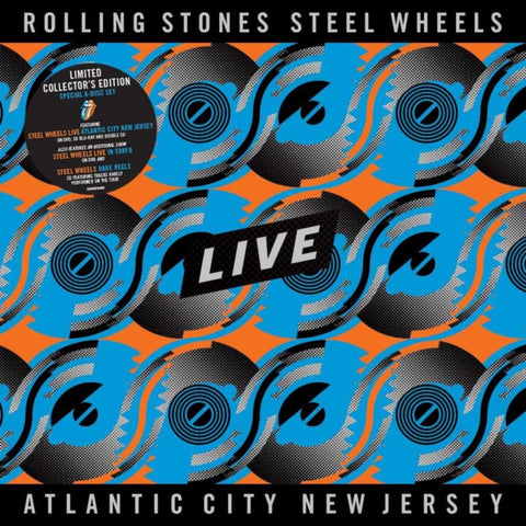 ROLLING STONES - STEEL WHEELS LIVE (LIVE FROM ATLANTIC CITY, NJ, 1989) (3CD/2DVD/B