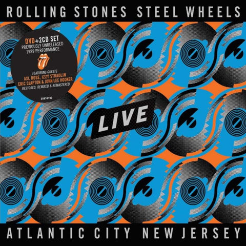 ROLLING STONES - STEEL WHEELS LIVE (LIVE FROM ATLANTIC CITY, NJ, 1989) (2CD/DVD)