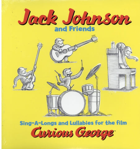 JACK JOHNSON & FRIENDS - SING-A-LONGS & LULLABIES FOR THE FILM CURIOUS GEORGE (180G) (Vinyl LP)