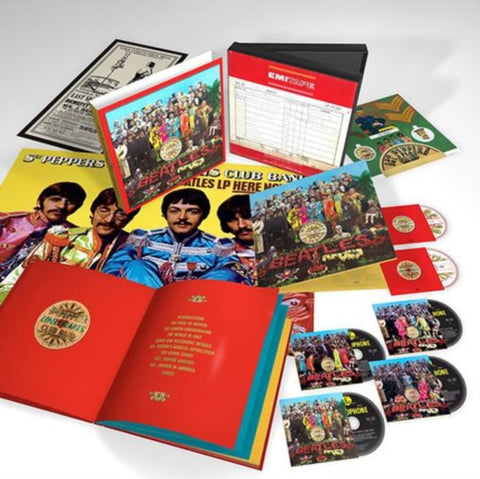 BEATLES - SGT. PEPPER'S LONELY HEARTS CLUB BAND (4CD/DVD/BLU-RAY COMBO) (SU