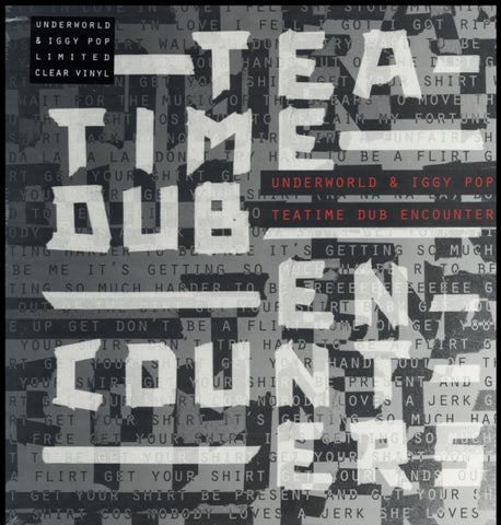 UNDERWORLD / IGGY POP - TEATIME DUB ENCOUNTERS (TRANSLUCENT LP) (Vinyl LP)