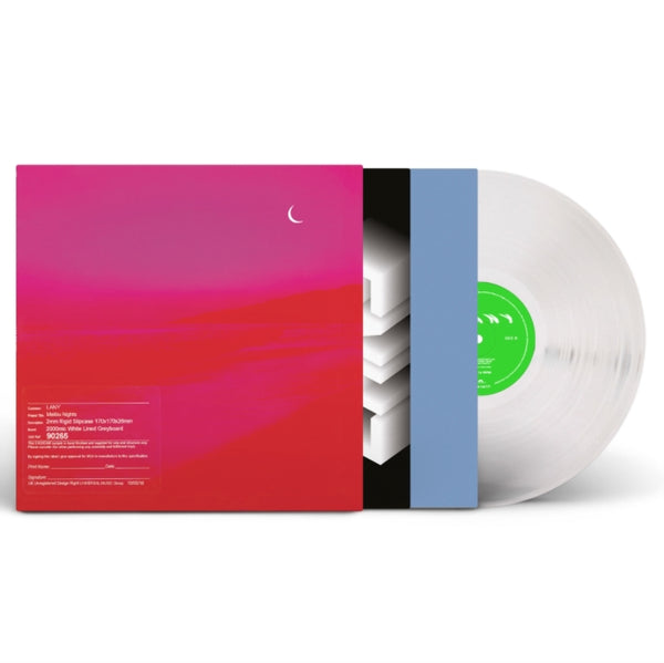 LANY - MALIBU NIGHTS (CLEAR VINYL) (Vinyl LP)