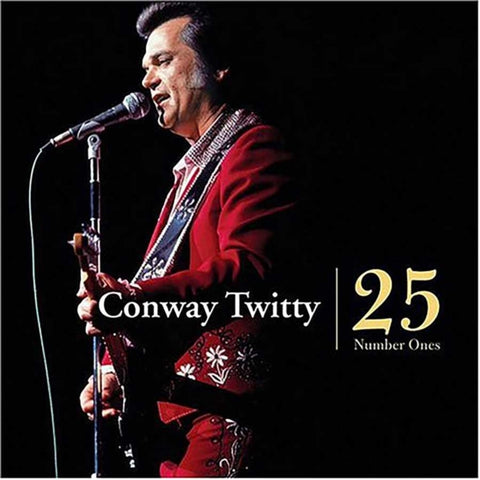 CONWAY TWITTY - 25 NUMBER ONES (2 LP)(Vinyl LP)