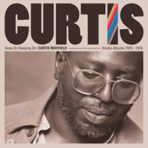 MAYFIELD,CURTIS - KEEP ON KEEPIN' ON: CURTIS MAYFIELD STUDIO ALBUMS 1970-1974 (4CD) (CD)