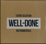STATIK SELEKTAH - WELL DONE INSTRUMENTALS (CLEAR VINYL/2LP) (Vinyl LP)