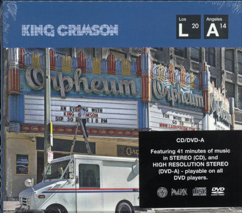 KING CRIMSON - LIVE AT THE ORPHEUM 1969 (CD/5.1 DVD-A)