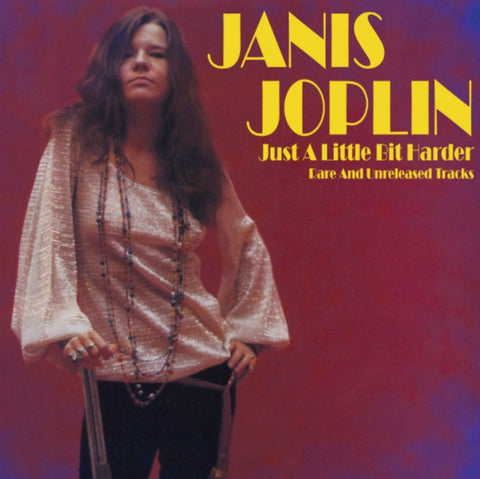 JOPLIN,JANIS - JUST A LITTLE BIT HARDER: RARE AND UNRELEASED TRACKS (Vinyl LP)