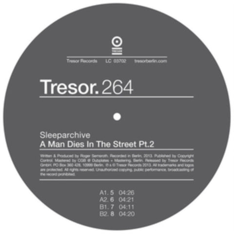 SLEEPARCHIVE - MAN DIES IN THE STREET PT.2 (Vinyl)