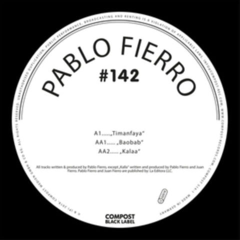 FIERRO,PABLO - TIMANFAYA EP (Vinyl LP)